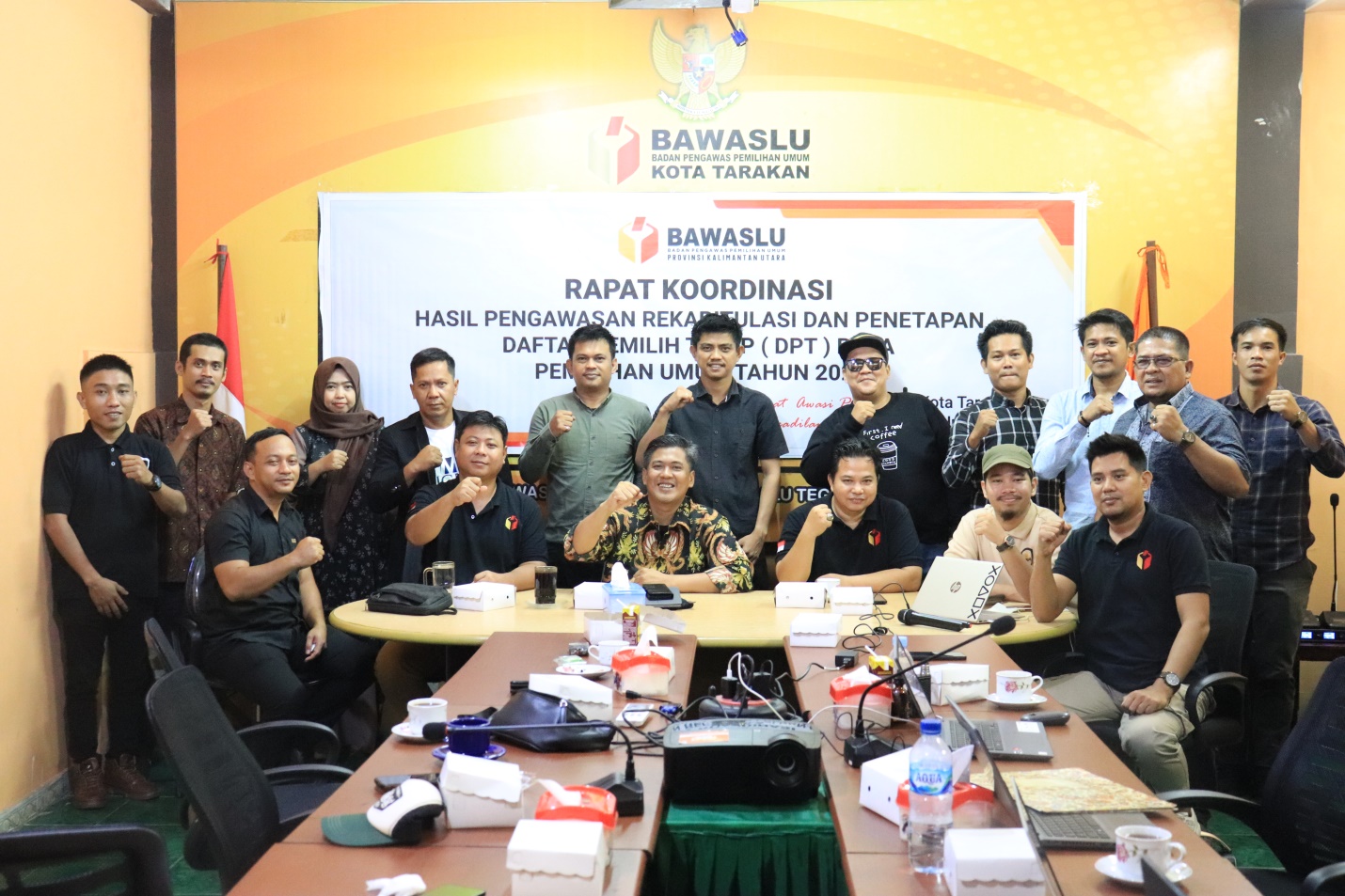 Pasca Penetapan DPT Di Tingkat Kabupaten/Kota, Bawaslu Kaltara Instruksikan Pantau Perkembangan Data di Tingkat TPS.