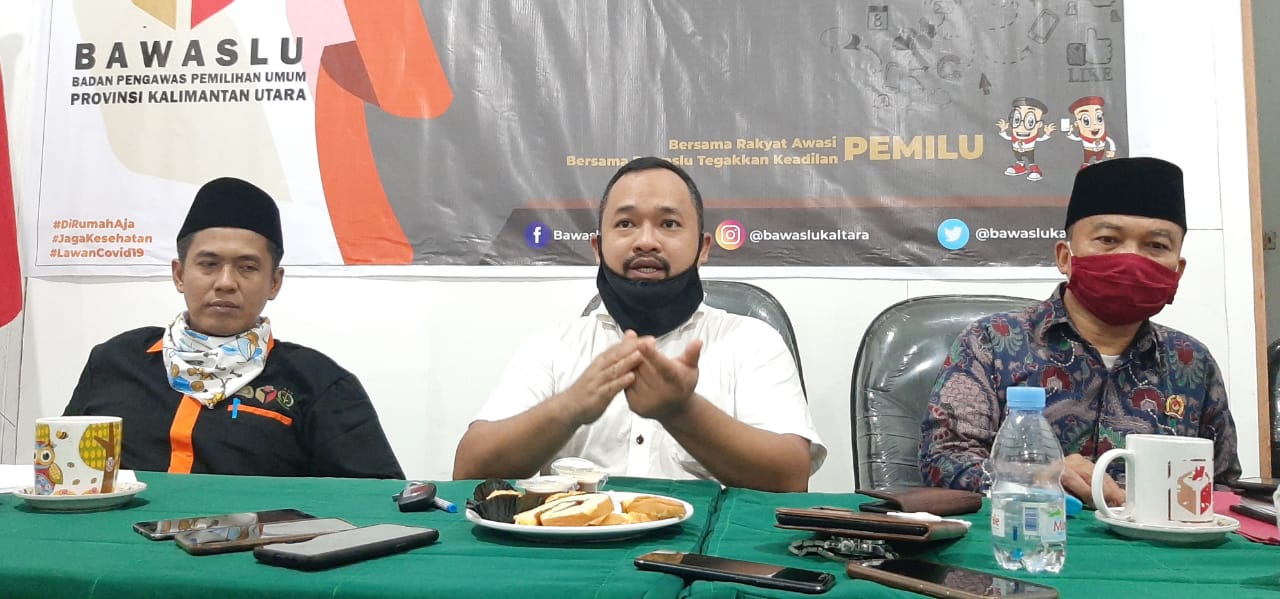 Bawaslu Kaltara Berikan Pelatihan Pengajuan Sengketa Kepada Calon Gubernur dan Wakil Gubernur Jalur Perseoarangan