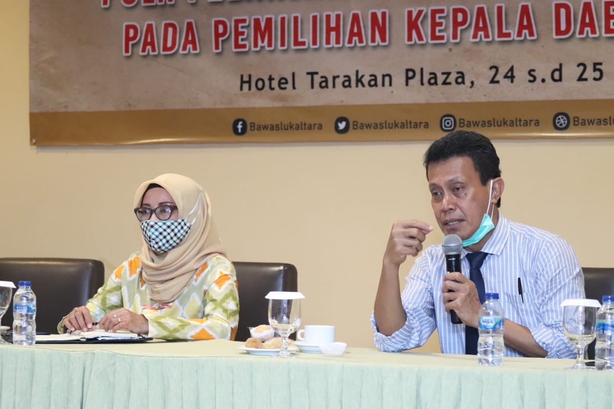 Bawaslu Kaltara Laksanakan Rakor Penanganan Pelanggaran