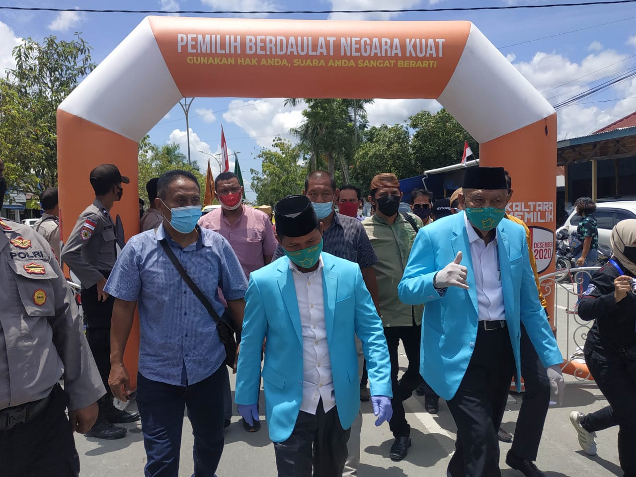 Bapaslon H.Udin Hianggio bersama Undunsyah Diusung Hanura dan PKB