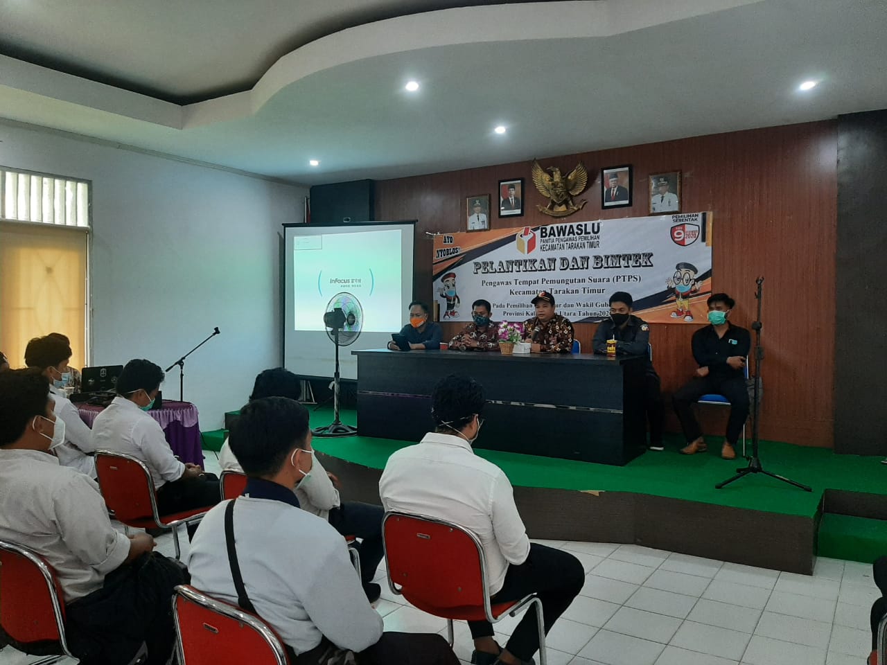 Siapkan jajaran pengawas, Bawaslu Lantik PTPS