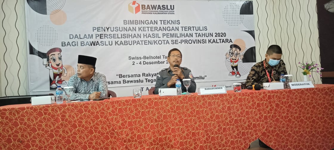 Siapkan Keterangan, Bawaslu laksanakan bimtek PHP