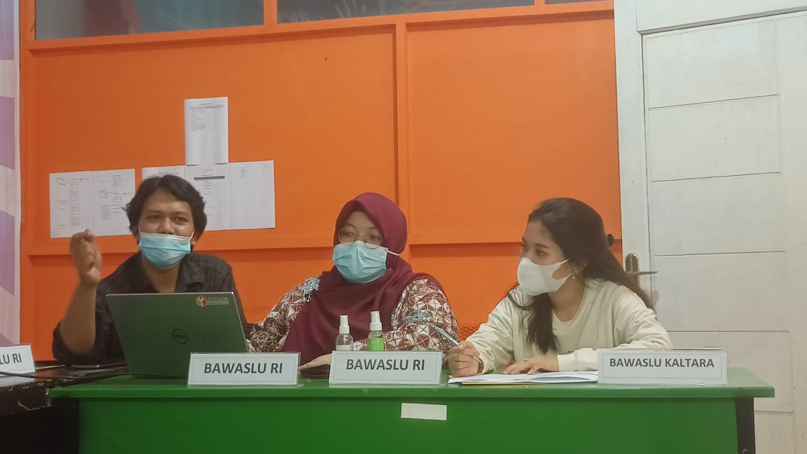 Bawaslu RI Berikan Penguatan Kepada Humas Bawaslu Kaltara