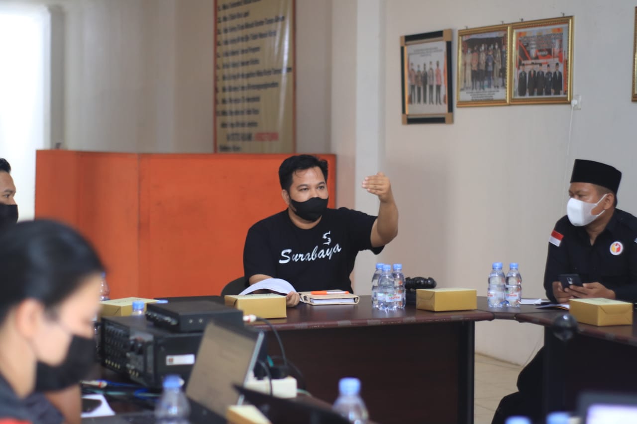 Bawaslu Kaltara Berikan Penguatan Kepada Bawaslu Kabupaten Malinau