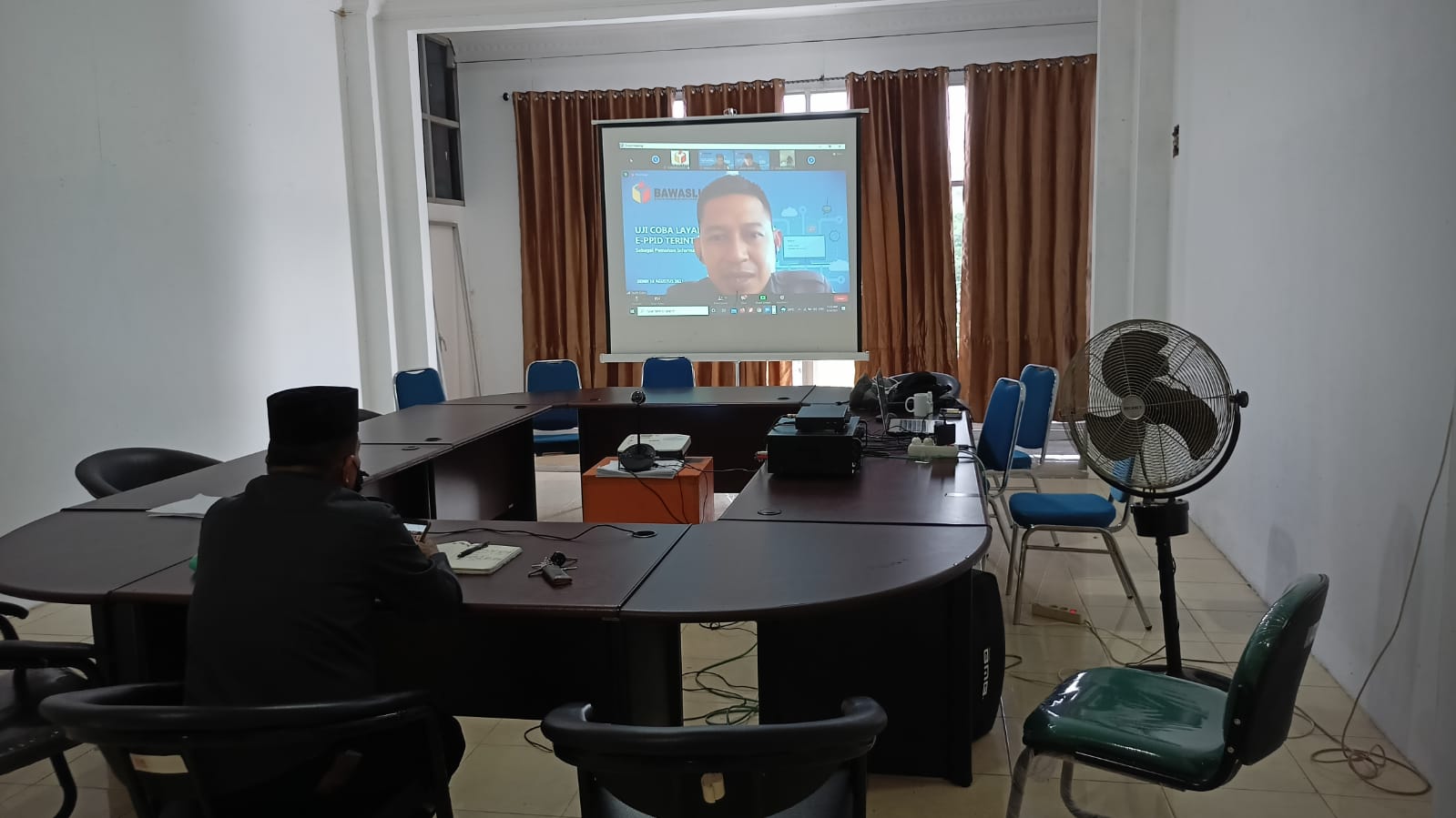 Layanan E-PPID Terintegrasi Bawaslu Kaltara Mengikuti Uji Coba