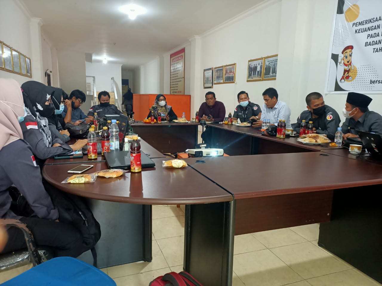 Sinkronkan Data Penanganan Pelanggaran Bawaslu Kaltara Gelar Rapat