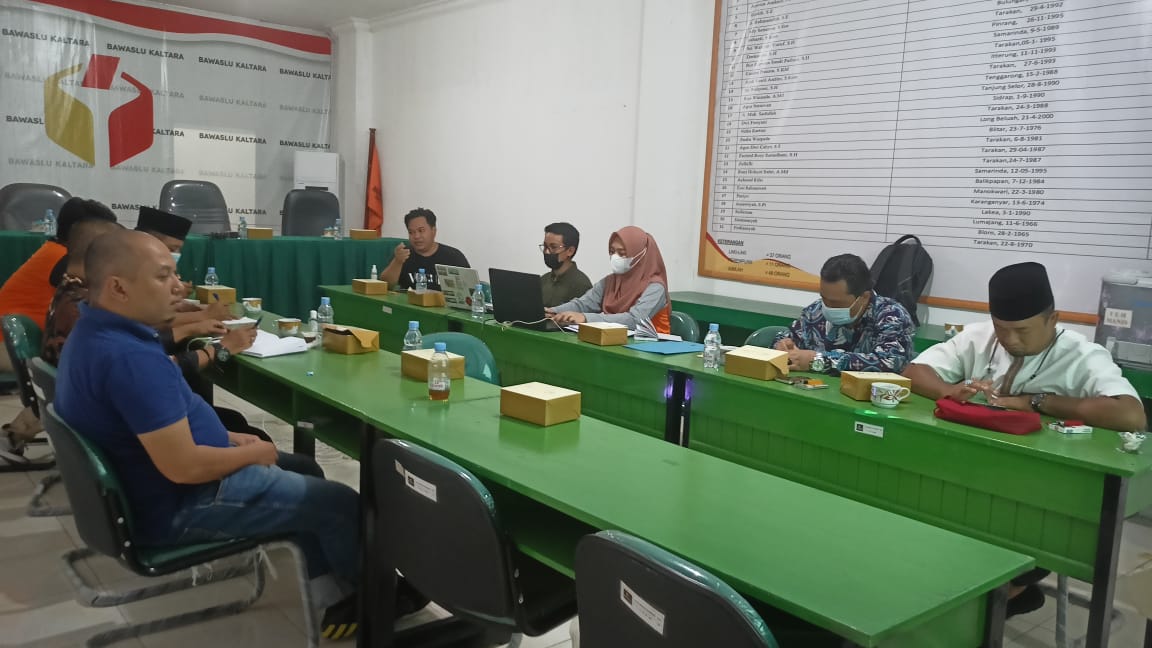 Persiapan Monev Bawaslu RI, Bawaslu Kaltara Beri Dukungan Penuh