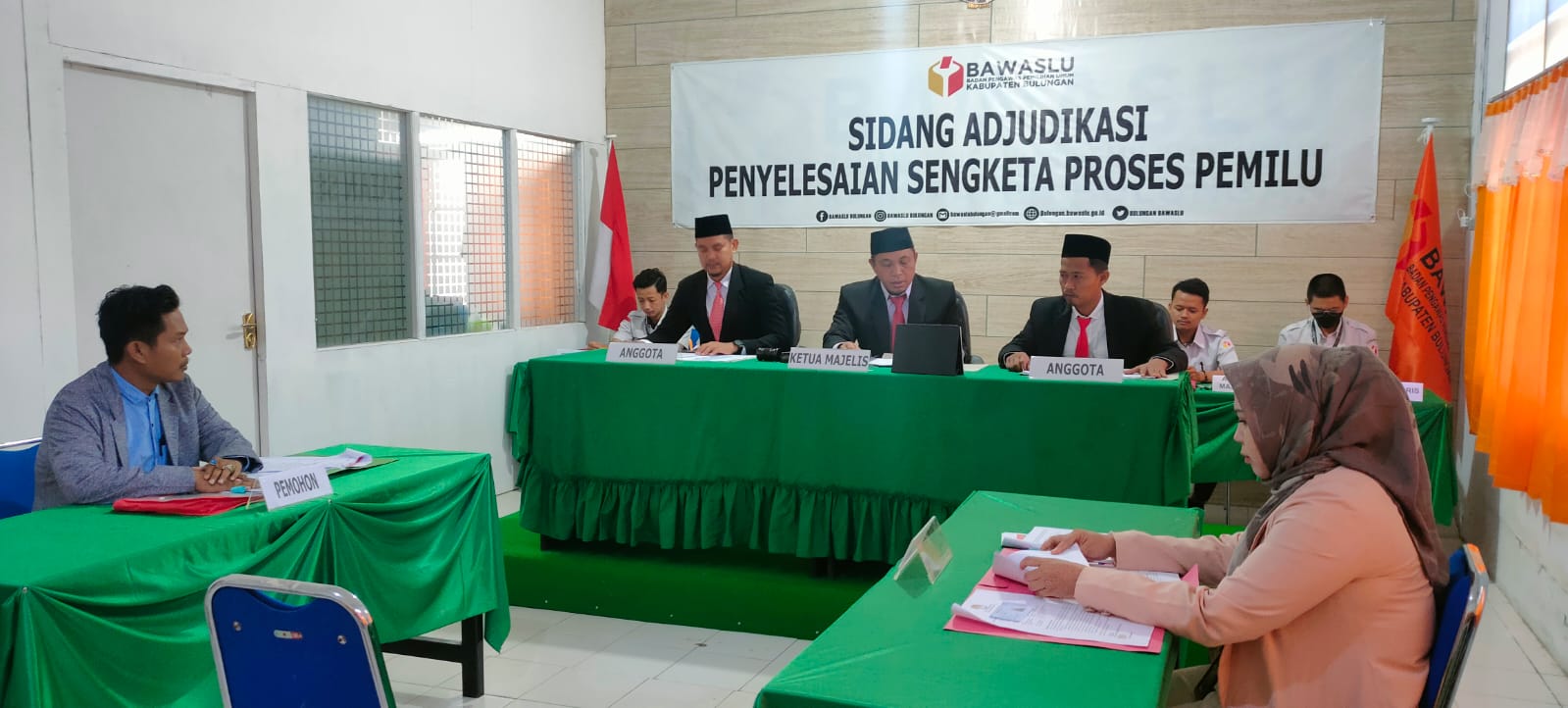 Bawaslu Kaltara Laksanakan Kompetisi Adjudikasi Peradilan Semu