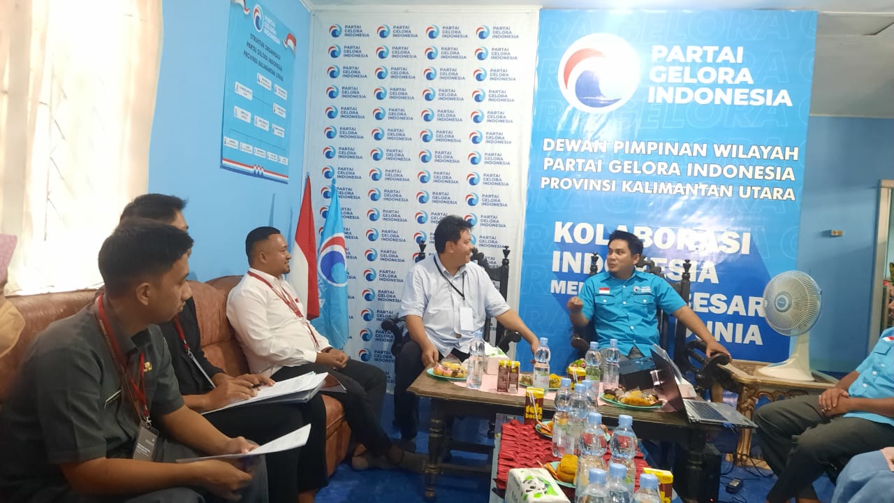 9 Partai Politik Selesai dilakukan Verifikasi Faktual Di Tingkat Provinsi Kalimantan Utara.