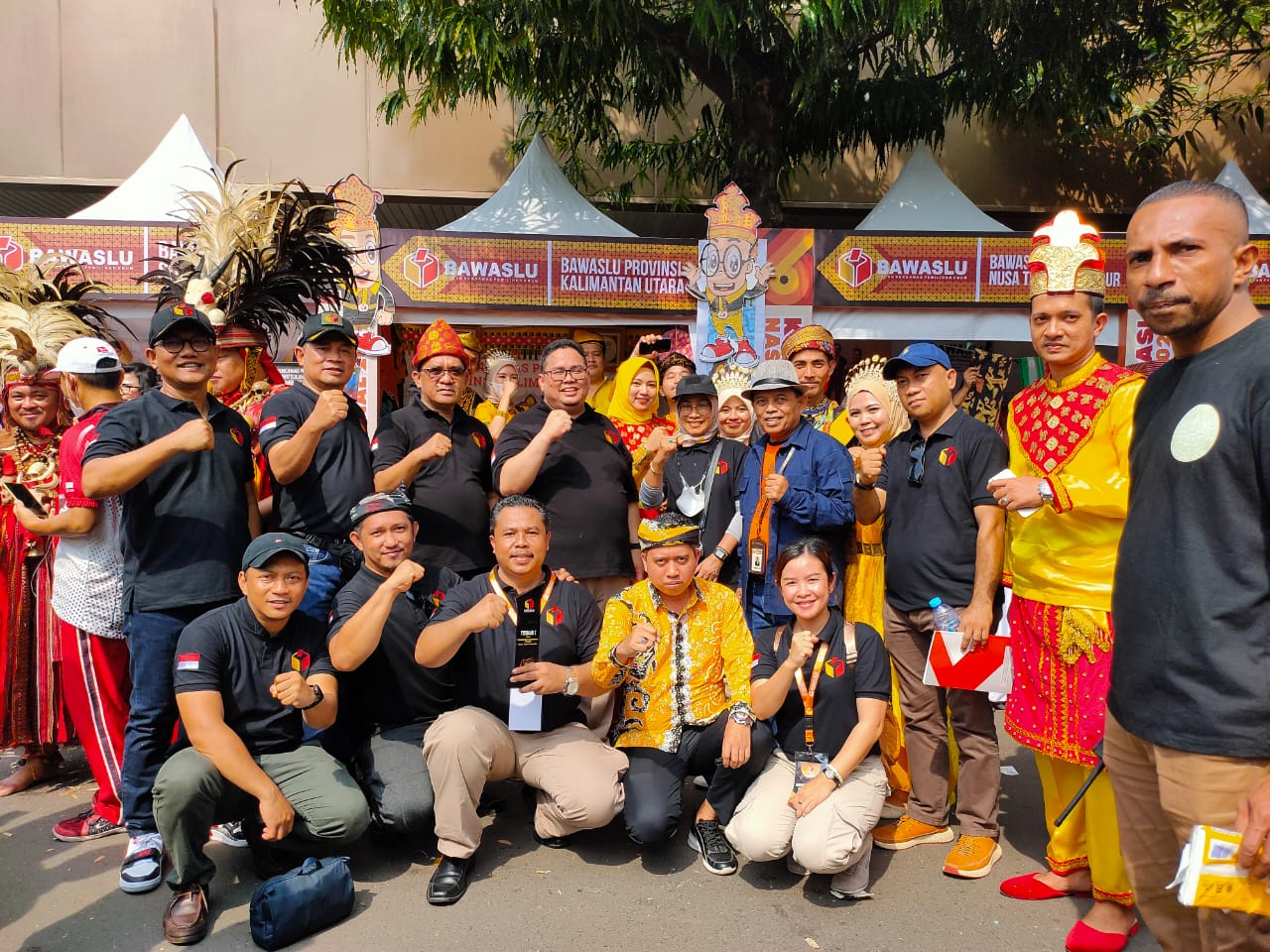 Kemeriahan Giat Konsolnas Tahun 2022 Menular Hingga ke Arena Pameran Bawaslu se Indonesia