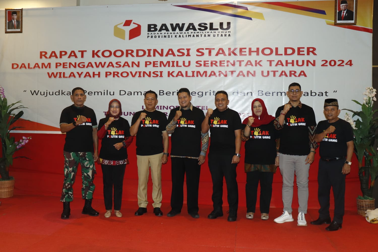 Deklarasi Bersama Stakeholder, Bawaslu Kaltara Ajak Wujudkan Pemilu Bermartabat