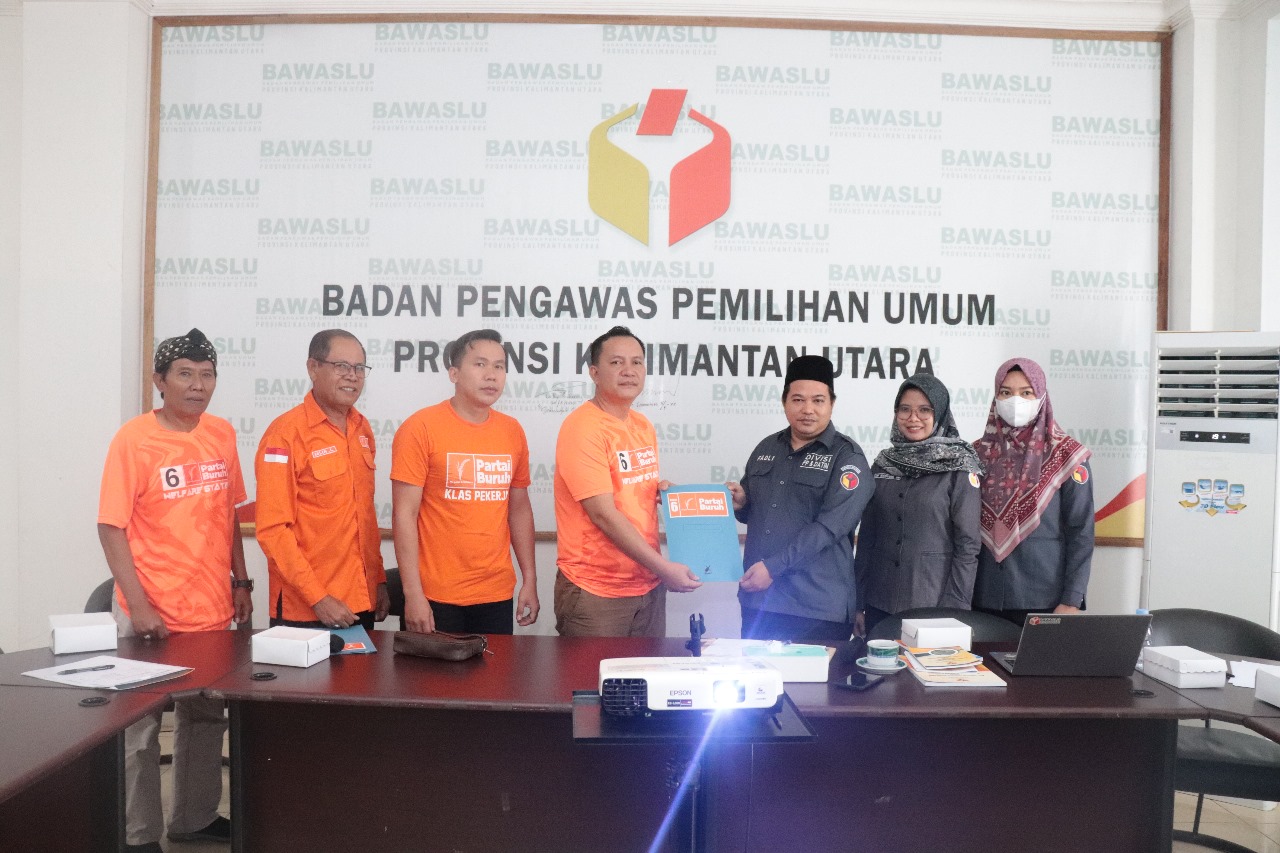 Ada Intervensi Perusahaan dan Penggunaan Dana APBD  Dalam Kampanye, Partai Buruh Laporkan Pelanggaran Ke Bawaslu Kaltara