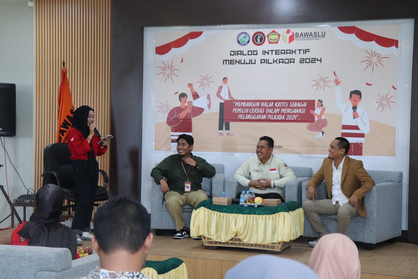 Dialog Interaktif Bawaslu Kaltara: Mahasiswa Sebagai Tonggak Pelaksanaan Pilkada 2024 Berintegritas