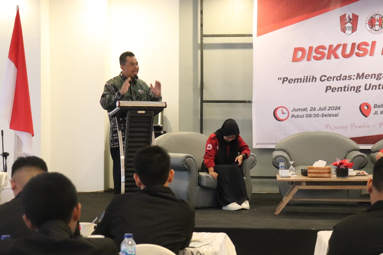 Ajak Generasi Milenial Melek Politik, Bawaslu Kaltara dan GMNI gelar Diskusi Publik