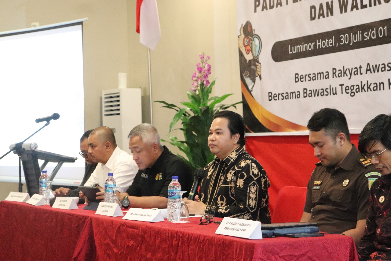 Siapkan Penanganan Pelanggaran Pidana Pilkada, Gakkumdu Kaltara Gelar Rakernis