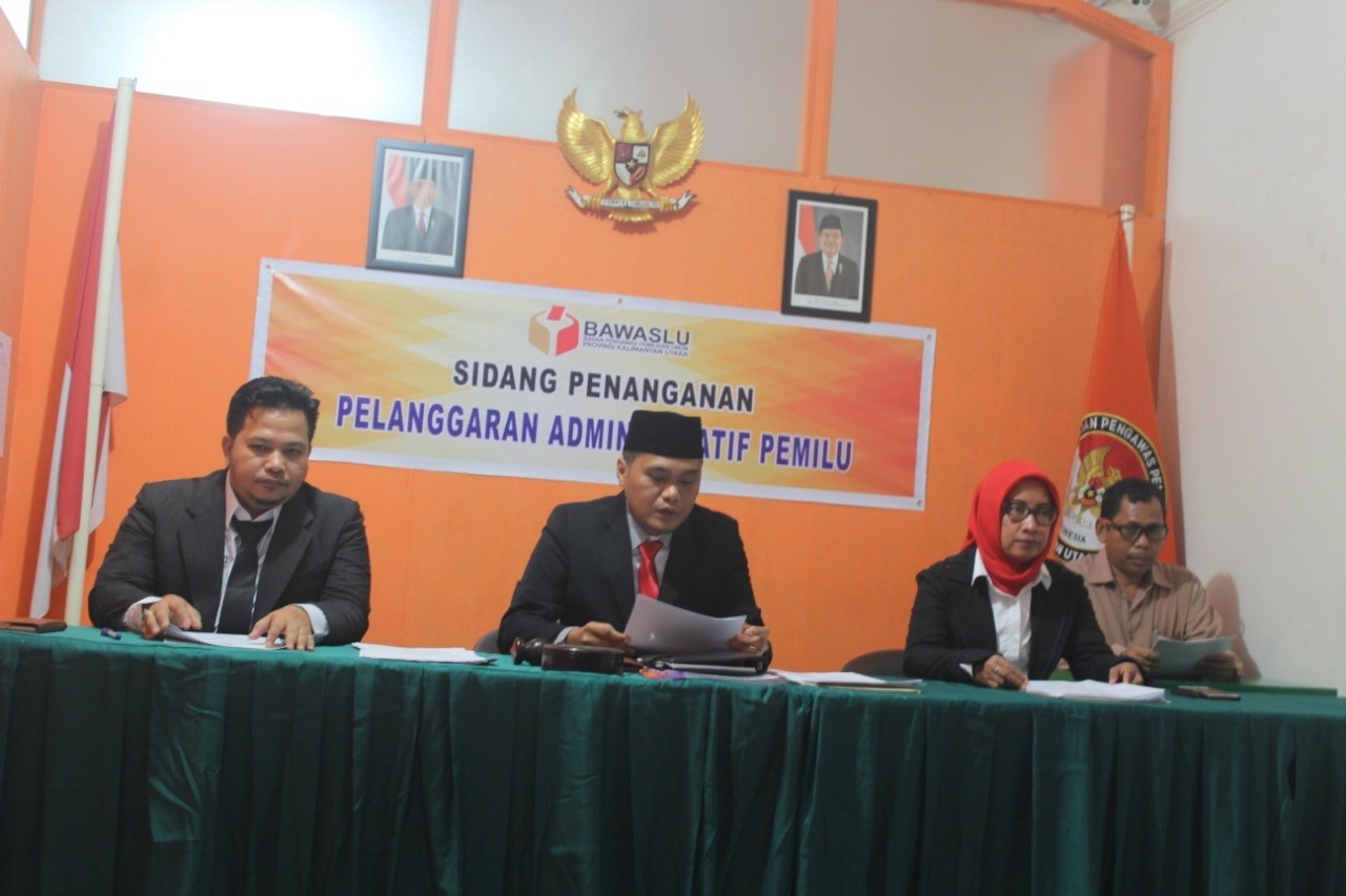 Sidang Penanganan Pelanggaran Administrasi Pemilu