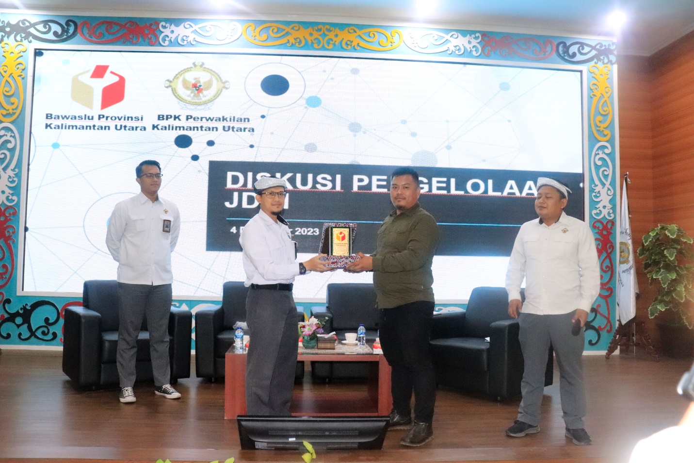 Pimpinan Bawaslu Kaltara Kembali Temui BPK