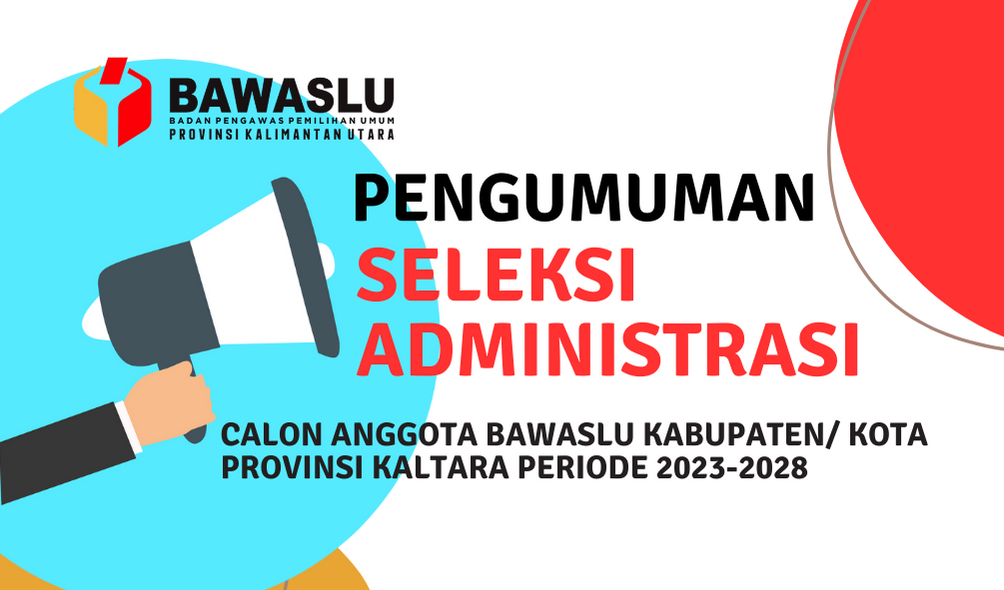 Timsel Umumkan Hasil Penelitian Berkas Admistrasi  Calon Anggota Bawaslu Kab/Kota
