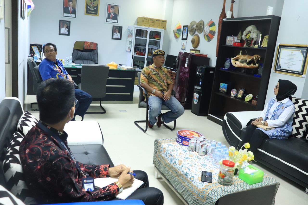 Kunjungi Disdukcapil Kaltara, Bawaslu Bahas Persoalan Data Kependudukan.