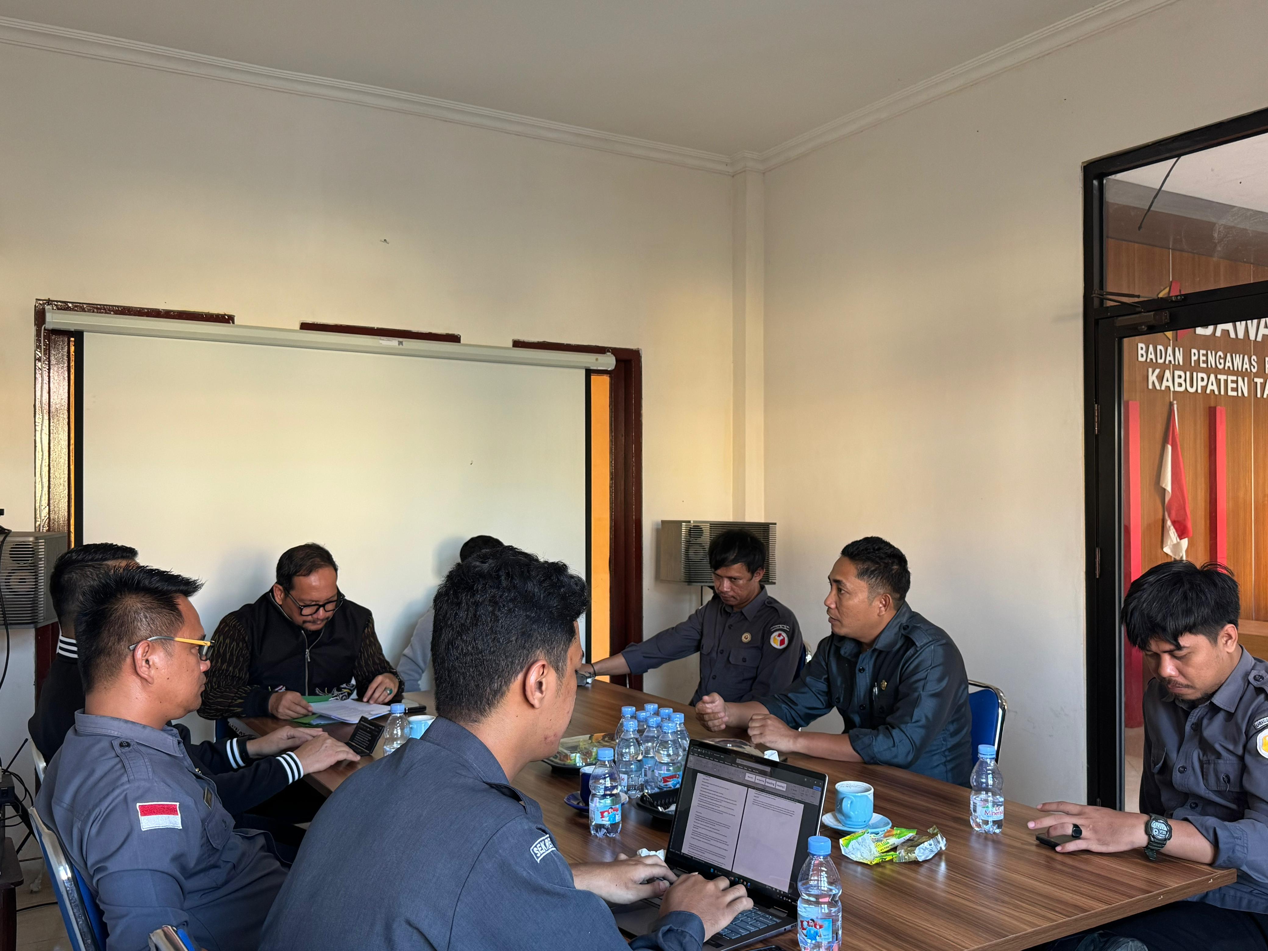 Bawaslu Kaltara Monitoring dan Supervisi Penguatan SDM di Bawaslu Tana Tidung