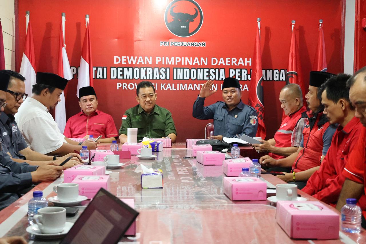 Konsolidasi Demokrasi Bawaslu Provinsi Kalimantan Utara bersama Partai PDIP