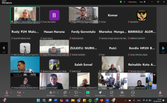 Bawaslu Gelar Rapat Koordinasi Pengawasan PDPB, Tekankan Strategi Pencegahan dan Perbaikan Data Pemilih