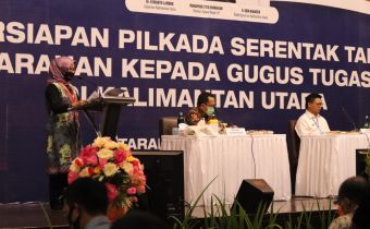Suryani Paparkan Kesiapan Pengawasan Pilkada di Kaltara kepada Mendagri