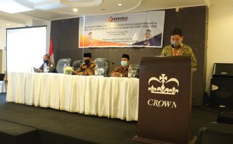 Bawaslu Kaltara Laksanakan Pelatihan Permohonan Penyelesaian Sengketa Kepada Parpol