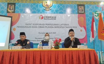 Susun Laporan Akhir Dana Hibah Bawaslu Kaltara Laksanakan Rakor