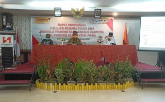 Sukses Pilkada, Bawaslu kaltara gelar evaluasi