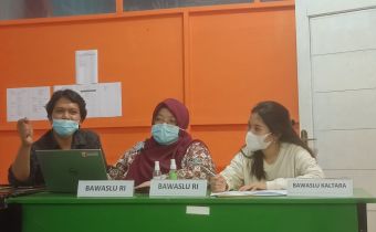 Bawaslu RI Berikan Penguatan Kepada Humas Bawaslu Kaltara