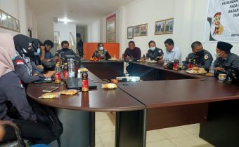 Sinkronkan Data Penanganan Pelanggaran Bawaslu Kaltara Gelar Rapat