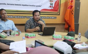Bawaslu Kaltara Laksanakan Rakernis Persiapan Klarifikasi Penanganan Pelanggaran Pemilu