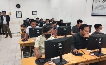 Tes Rekrutmen Pengawas Pemilu Kecamatan (Panwascam) Se-Kalimantan Utara Hari Ini Berlanjut Secara Online