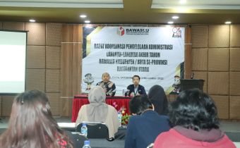Genjot Pencapaian Realisasi. Bawaslu Kaltara Rakor Langkah-Langkah Akhir Tahun.
