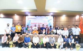 Rapat Evaluasi SDM Tahun 2022, Bawaslu Kaltara Bahas Dinamika Politik Menjelang Pemilu 2024