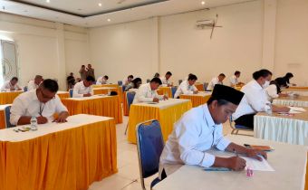 Usai Lakukan Tes CAT, Kini 20 Peserta Calon Anggota Bawaslu Kaltara 2023-2028 Jalani Tes Psikologi