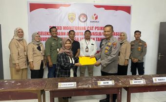 SUKSES !!! Pelaksanaan Tes Psikologi Calon Anggota Bawaslu Kabupaten/Kota Se-Kaltara, 1 Peserta Gugur