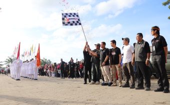 Gencarkan Sosialisasi Pencegahan, Bawaslu Kaltara Sukses Laksanakan Jalan Sehat Demokrasi