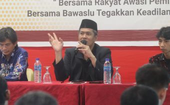 Rakernis Pengelolaan Anggaran Hibah: Ketua Bawaslu Ingatkan Untuk Hati-hati.