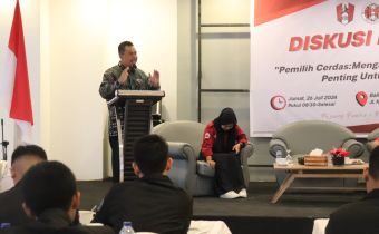 Ajak Generasi Milenial Melek Politik, Bawaslu Kaltara dan GMNI gelar Diskusi Publik