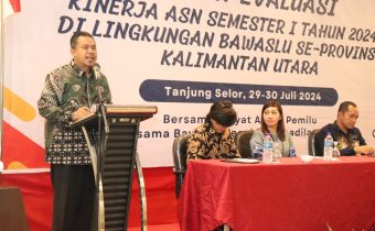Tingkatkan Profesionalisme ASN, Bawaslu Kaltara Gelar Rapat Evaluasi Kinerja ASN