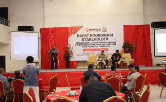 Jelang Pemilihan Kepala Daerah Bawaslu Kaltara Gelar Rapat Koordinasi dengan Stakeholder