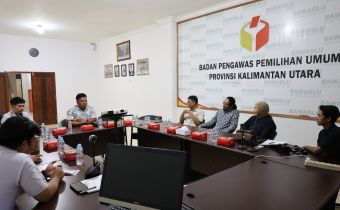 Bawaslu Kaltara Terima Kunjungan Silaturahmi Tribun Kaltara