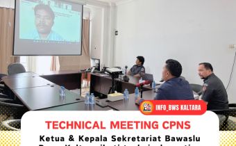 Technical Meeting Pra-Pemanggilan CPNS Bawaslu TA 2024