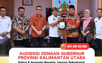 BAWASLU Kalimantan Utara Lakukan Kunjungan Koordinasi dan Silaturahmi ke Gubernur Kaltara