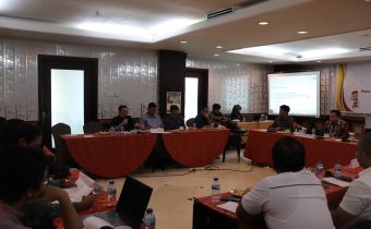 Satukan Pemahaman Terhadap Sangsi Pelanggaran Administratif, Bawaslu Kaltara Rapat Kerja Bersama Sentra Gakkumdu