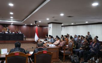 Bawaslu Kota Tarkan Berikan Keterangan Yang Berkaitan Dengan Permohonan Pemohon di Mahkamah Konstitusi