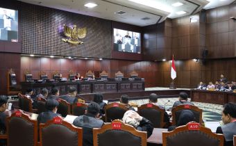 Bawaslu Kab. Tana Tidung Berikan Keterangan Terkait Gugatan Said Agil dan Hendrik di Depan Hakim Mahkamah Konstitusi