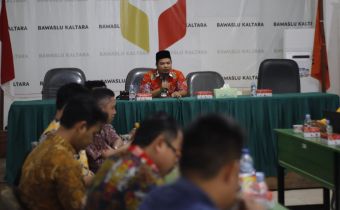 Bawaslu Kaltara Laksanakan Penilaian Pelayanan Informasi Publik Bawaslu Kabupaten/Kota